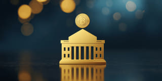 Imagem com estilo jornalístico sobre o interesse institucional em ETFs de criptomoedas